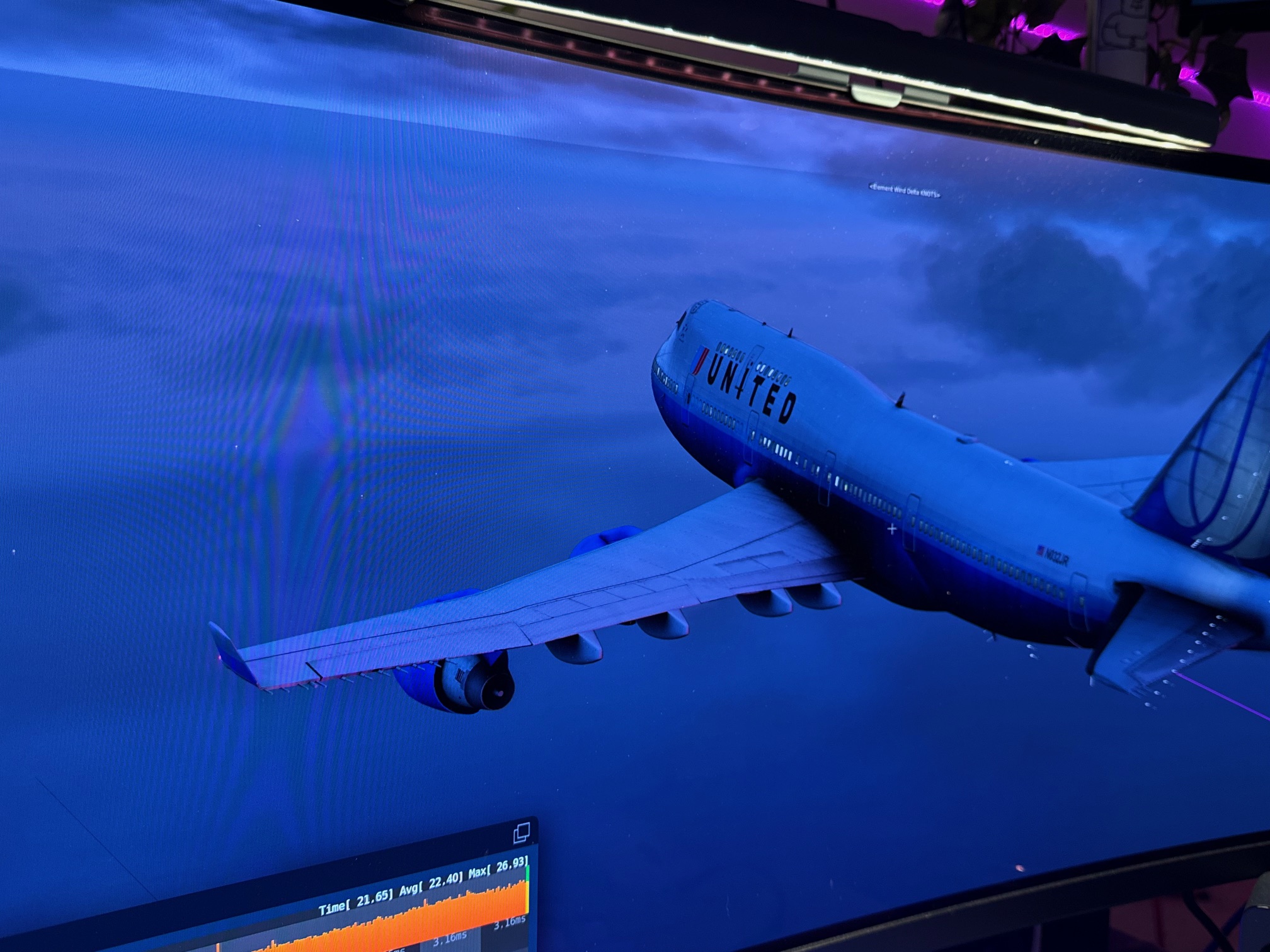Flight Sim Screen