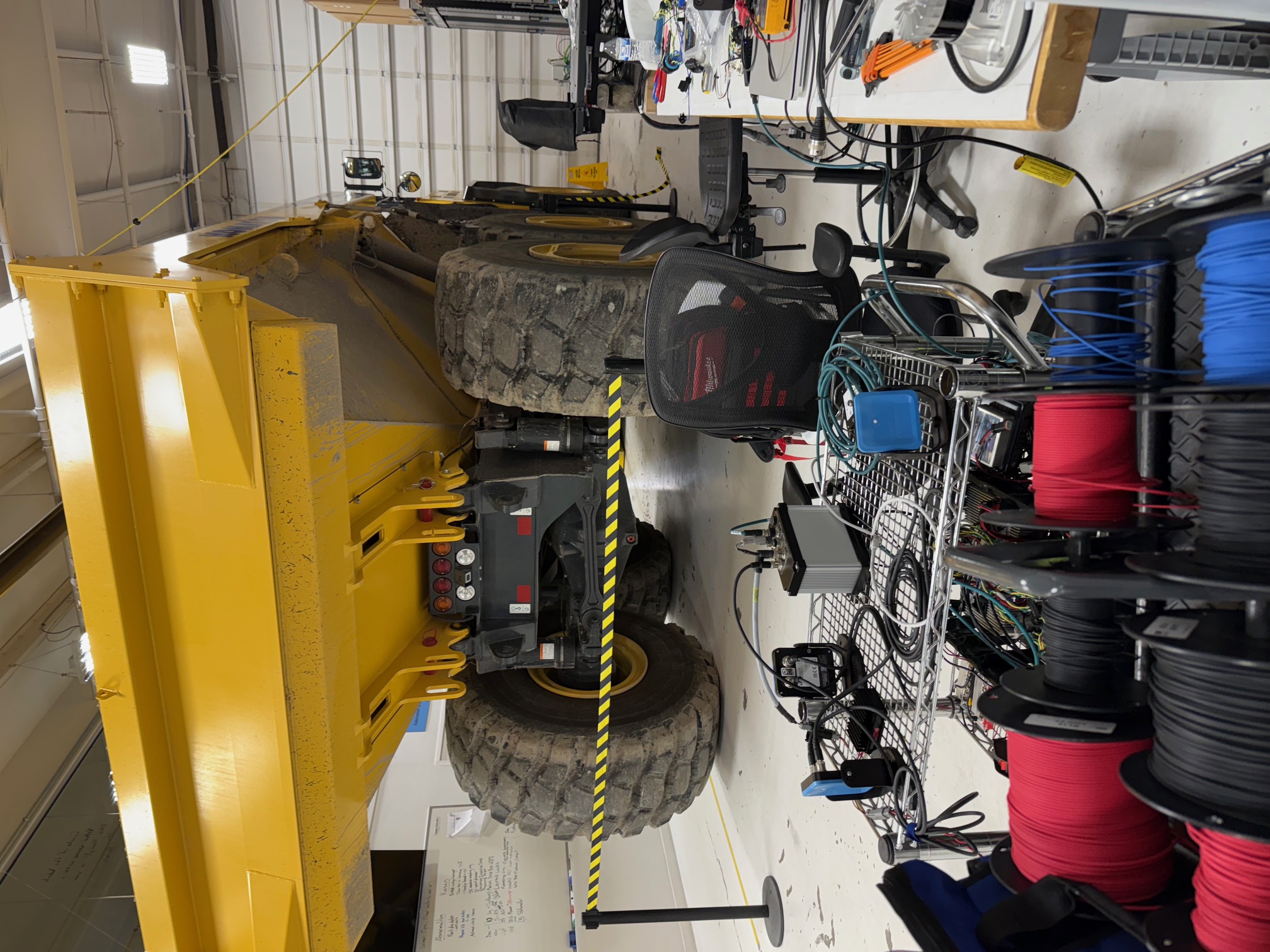 Dump Truck Rear View