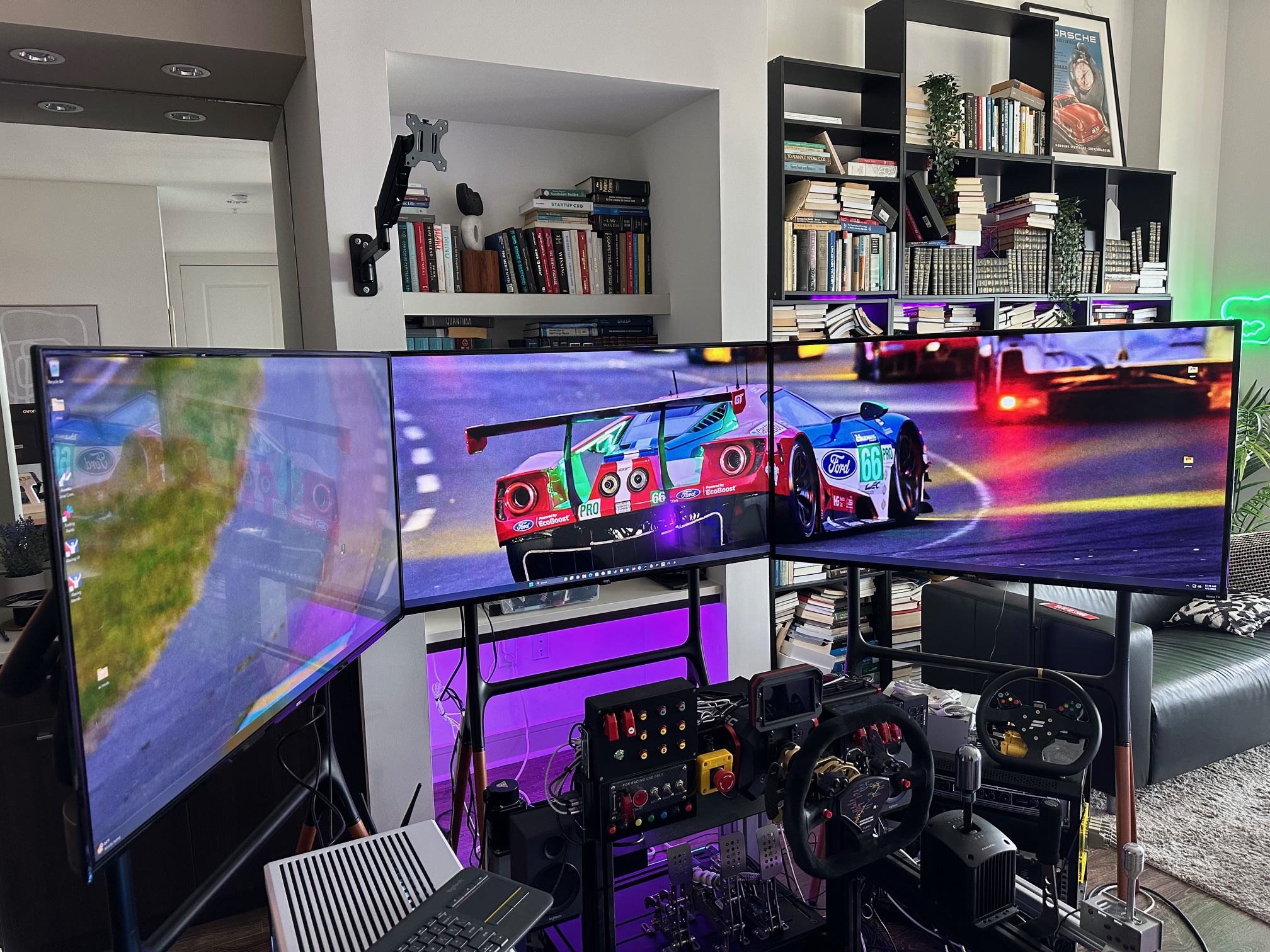 Full Setup Side View